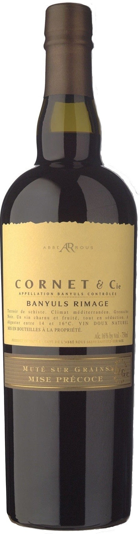 Banyuls Rimage Cornet & Cie Mise Précoce 2021