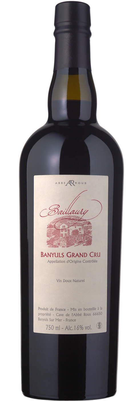 Abbé Rous Banyuls Grand Cru Baillaury 2009