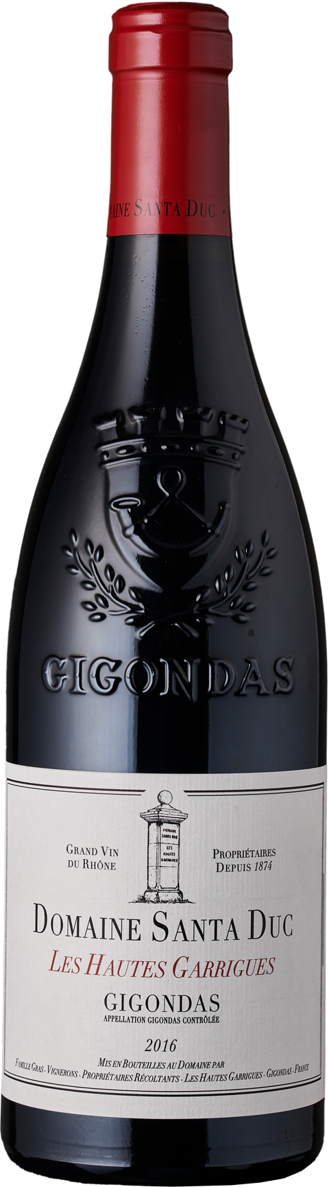 Santa Duc Gigondas Les Hautes Garrigues 2017