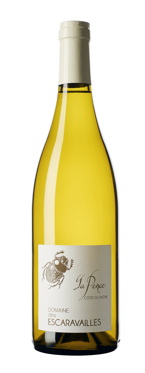 Escaravailles Côtes du Rhône La Ponce blanc 2019